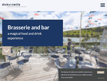 Tablet Screenshot of dickandwills.co.uk